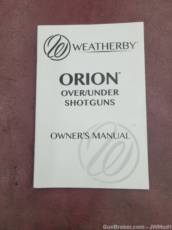 Weatherby Orion U/U Shotgun 2&3/4" and 3'"  New Unfired-img-9