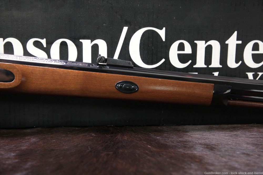 Thompson Center Arms Hawken .50 Cal 28" Percussion Rifle & Box ATF Antique-img-5