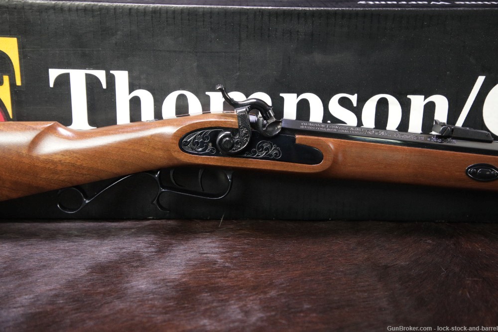 Thompson Center Arms Hawken .50 Cal 28" Percussion Rifle & Box ATF Antique-img-2