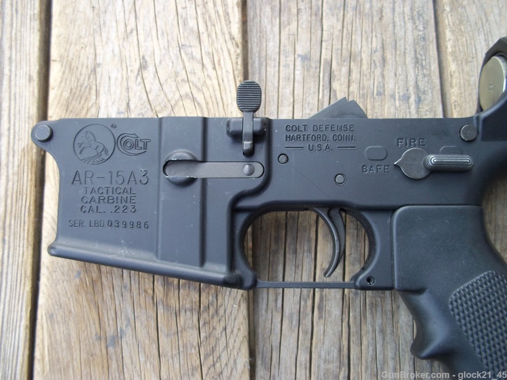Colt AR15 AR 15 A3 Tactical 6721 Lower Receiver-img-1