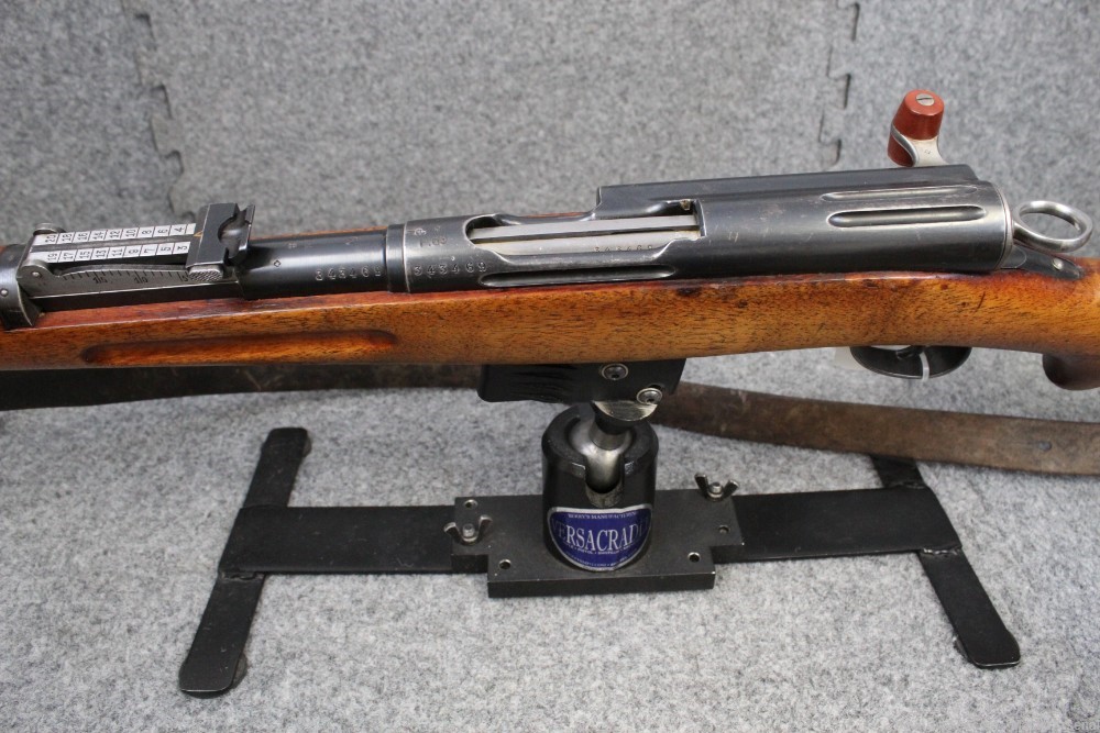 Surplus Schmidt-Ruben LG-96/11 Long Gun 7.5x55 Swiss with Matching Numbers-img-6