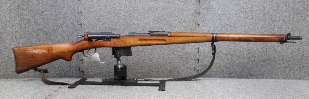 Surplus Schmidt-Ruben LG-96/11 Long Gun 7.5x55 Swiss with Matching Numbers-img-1