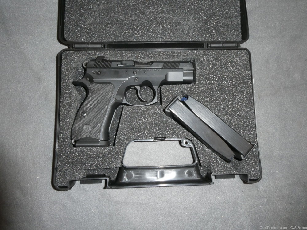 CZ-75 D Compact Semi-Auto Pistol, 9MM Parabellum, LNIB-img-0