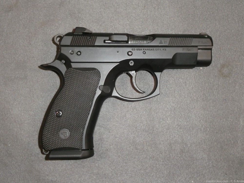 CZ-75 D Compact Semi-Auto Pistol, 9MM Parabellum, LNIB-img-1