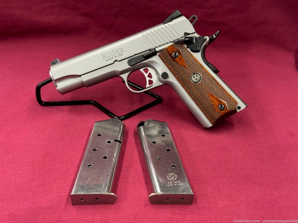Ruger - SR1911 - .45 ACP - 4.25" - (2) 7+1 Mags - Commander-Style-img-0
