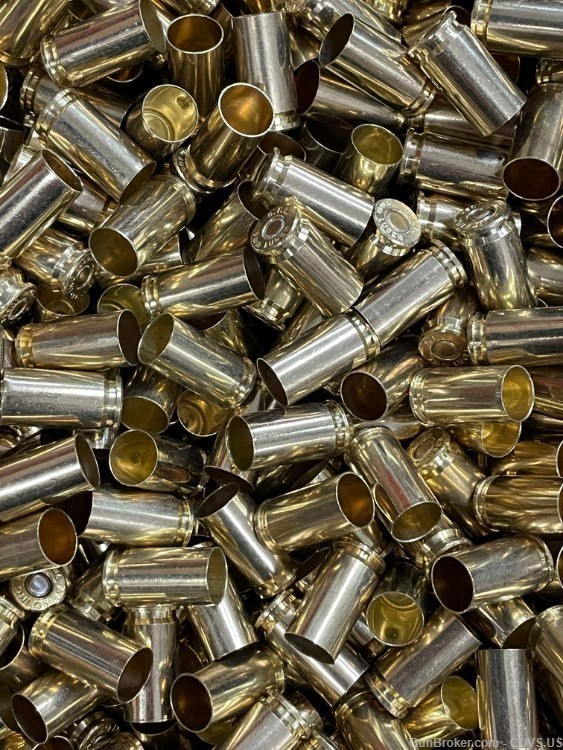 9mm primed Brass cases. 500 pack. Mixed Headstamps.-img-0