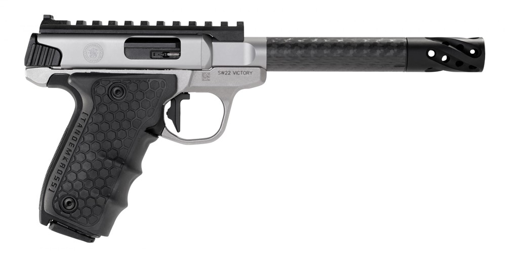 Smith & Wesson SW22 Victory PC Target Carbon 22 LR 6in 2-10Rd Mags 12080-img-0