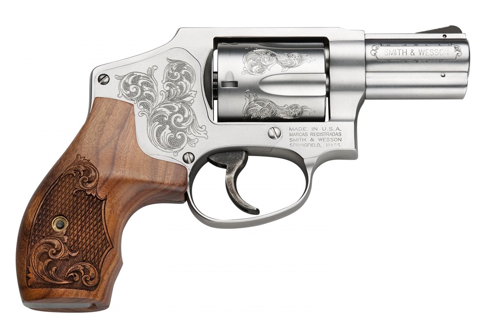 Smith & Wesson 640 Engraved Stainless 357 Mag 2.12in 5 Shot 150784-img-0