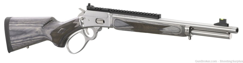 Marlin 1894 SBL Lever Action 44 Magnum 16.10" Threaded 5/8X24 Polished SS-img-2