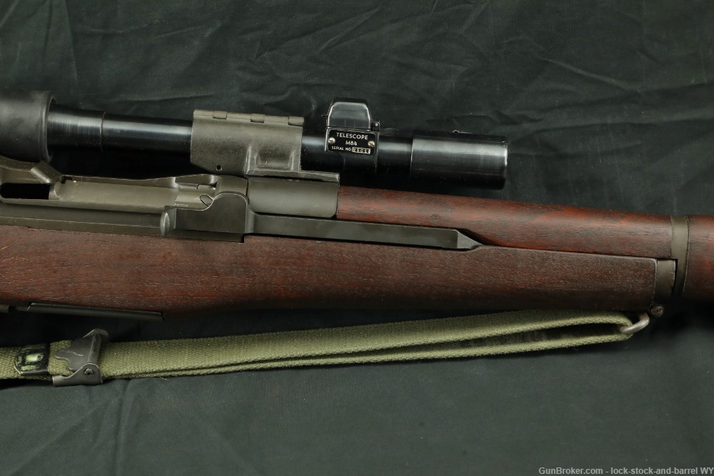 Springfield M1-D M1 Garand Sniper M84 .30-06 Semi Auto Rifle C&R 1944 CMP-img-6