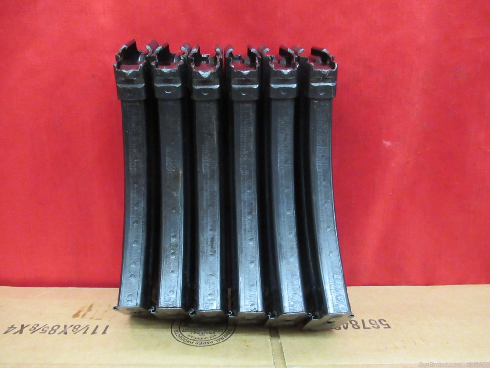 6 Romanian AK47 Magazines 30rd Stamped Steel Military Surplus 7.62x39mm-img-3