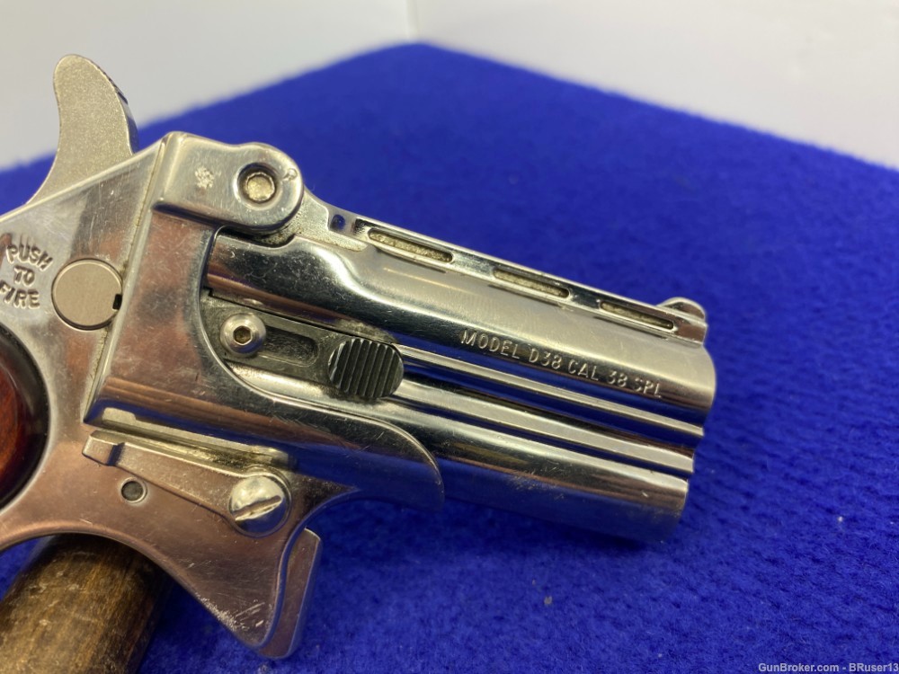 Davis Industries D38 .38 Spl Chrome 2.75" *AWESOME OVER/UNDER DERRINGER*-img-14