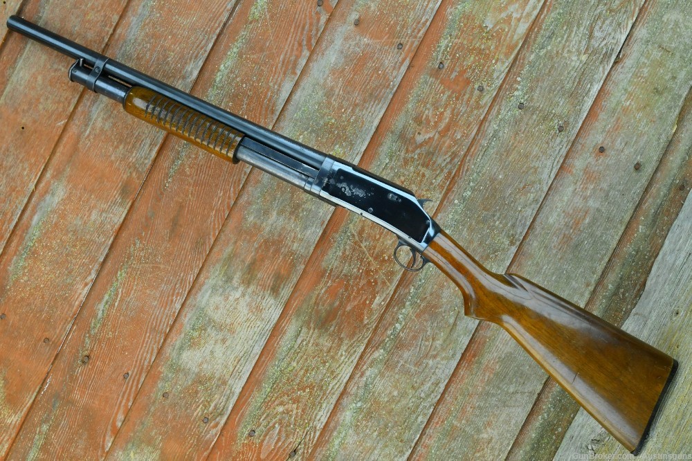 SCARCE & FINE Winchester Model 1897 97 - *20" RIOT Shotgun*-img-11