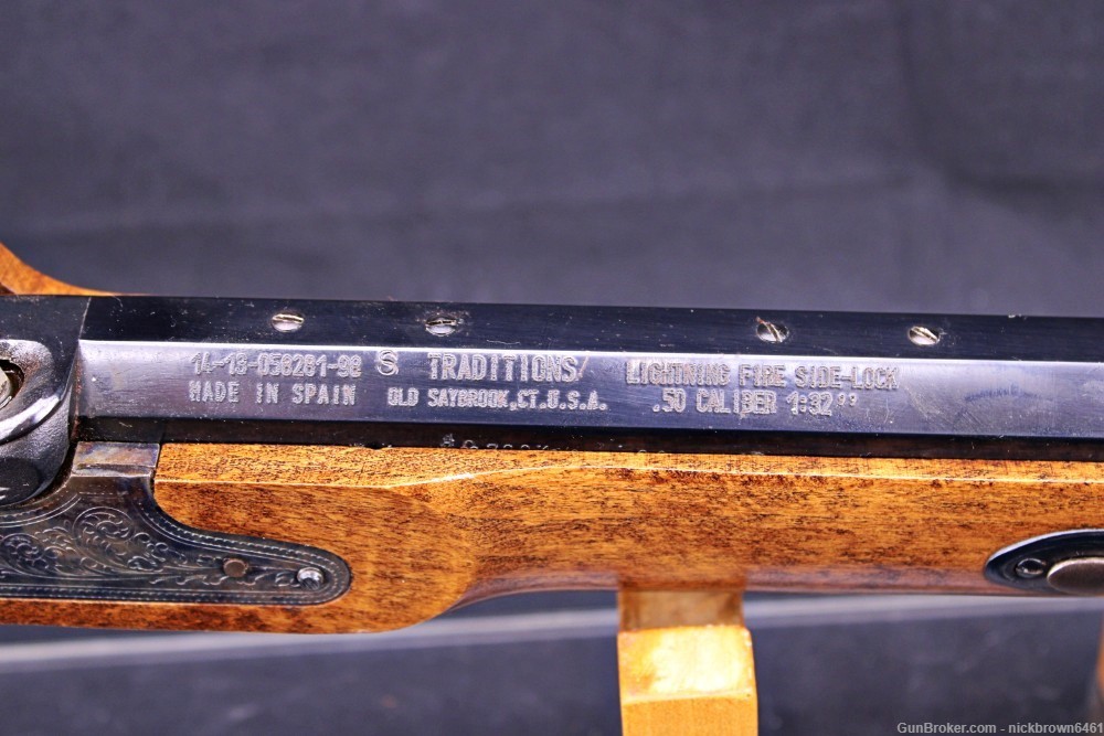 TRADITIONS LIGHTNING FIRE SIDE-LOCK 50 CAL 1:32" TWIST === HUGE PRICE DROP-img-8