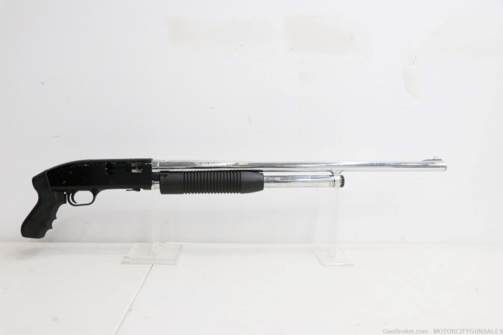 Maverick Arms Maverick 88 (12GA) Pump-Action Shotgun 24" (Chrome Barrel)-img-0