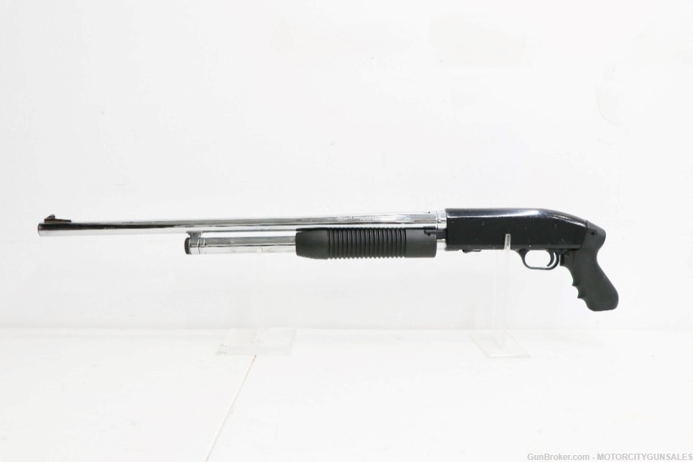Maverick Arms Maverick 88 (12GA) Pump-Action Shotgun 24" (Chrome Barrel)-img-4