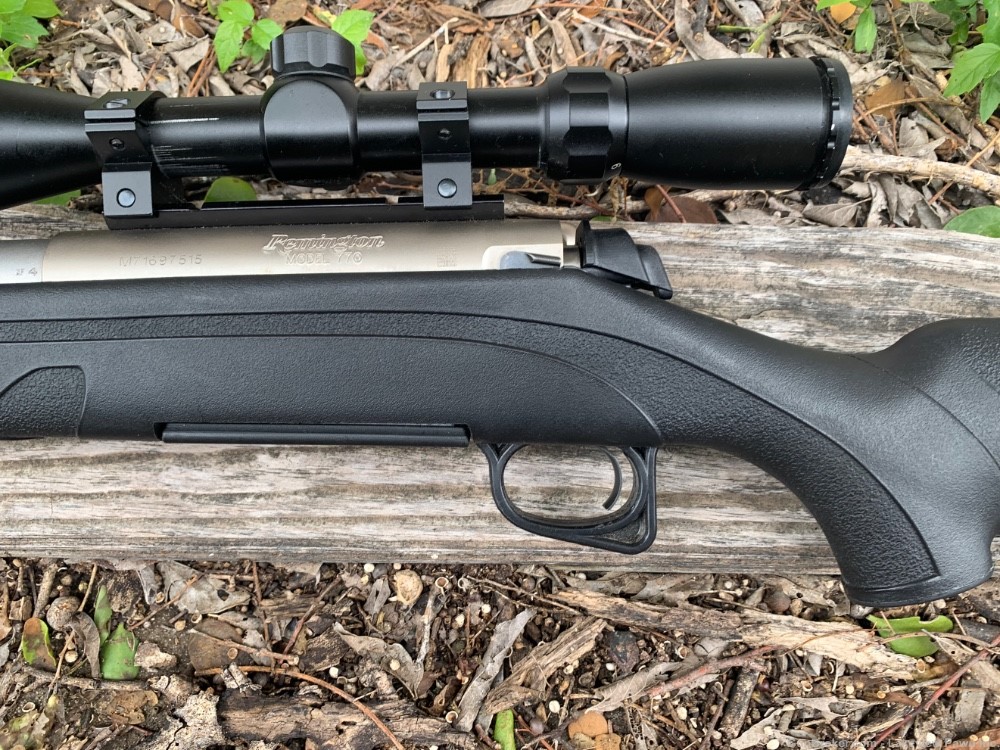 Remington 770 Stainless Synthetic 270 Win Scoped PENNY NO RESERVE .01 -img-5
