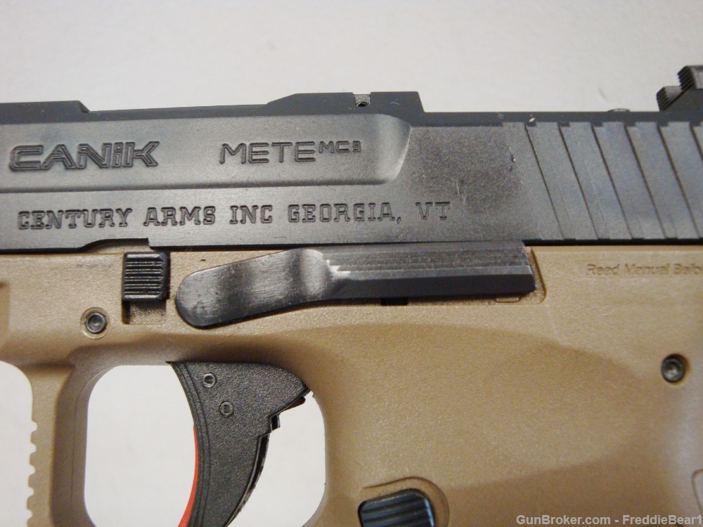 Canik METE MC9 9mm Blk/FDE Optic Ready Slide -img-18