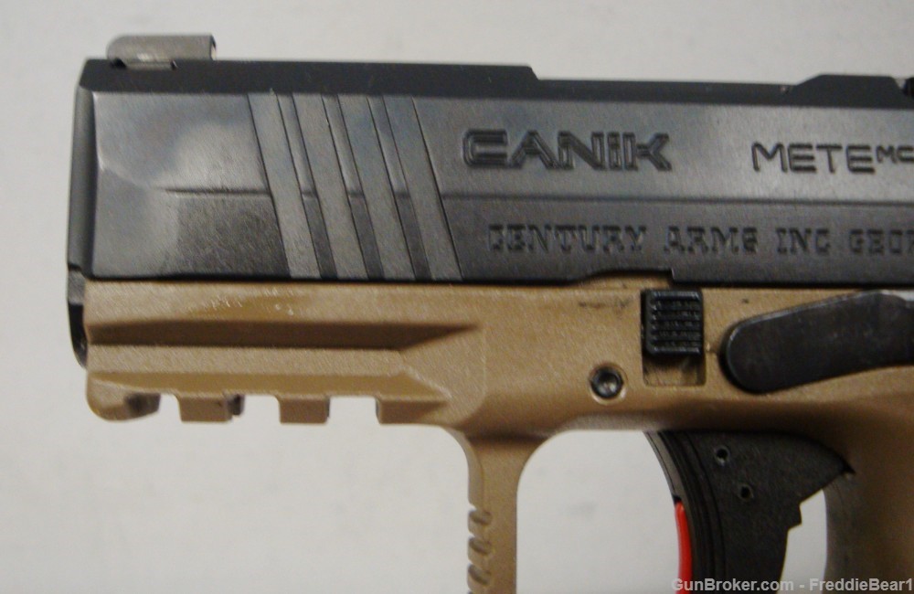 Canik METE MC9 9mm Blk/FDE Optic Ready Slide -img-19