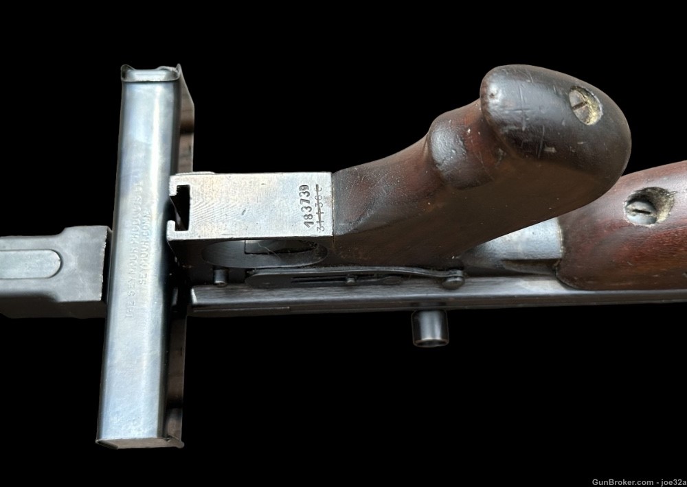 WW2 Thompson Submachine Gun .45 M1A1 dummy parts kit WWII Tommy mg mp 45-img-9