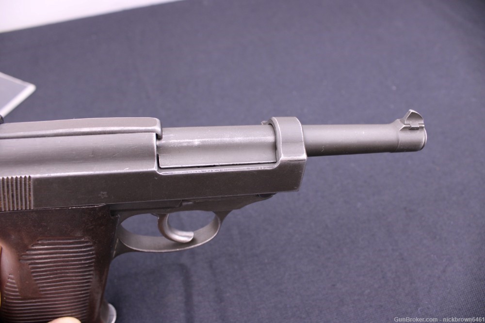 MAUSER P38 SVW 46 9MM POST WAR "GRAY GHOST" FRENCH OCCUPATION WWII GERMAN-img-10