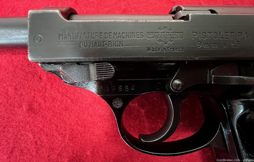 Manurhin Pistolet P1 9MM *No Reserve*-img-9