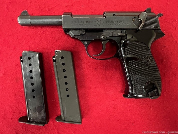 Manurhin Pistolet P1 9MM *No Reserve*-img-11