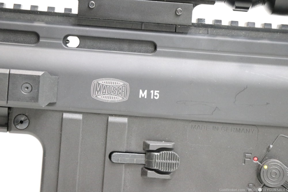 Blue Line Solutions Mauser M-15 .22LR HV Semi-Automatic Rifle 16"-img-4