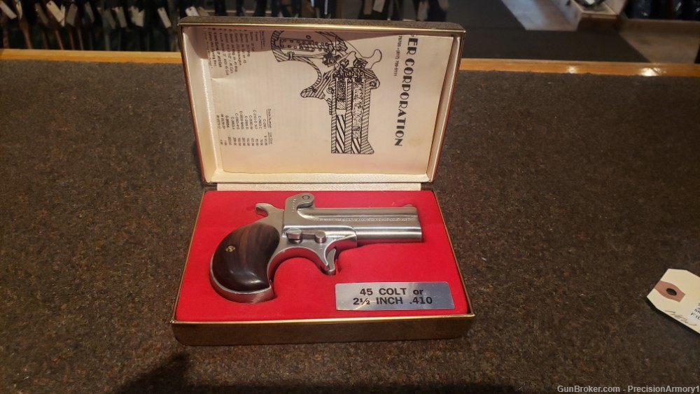 Stainless American Derringer .45 Colt/ .410 Ga-img-0