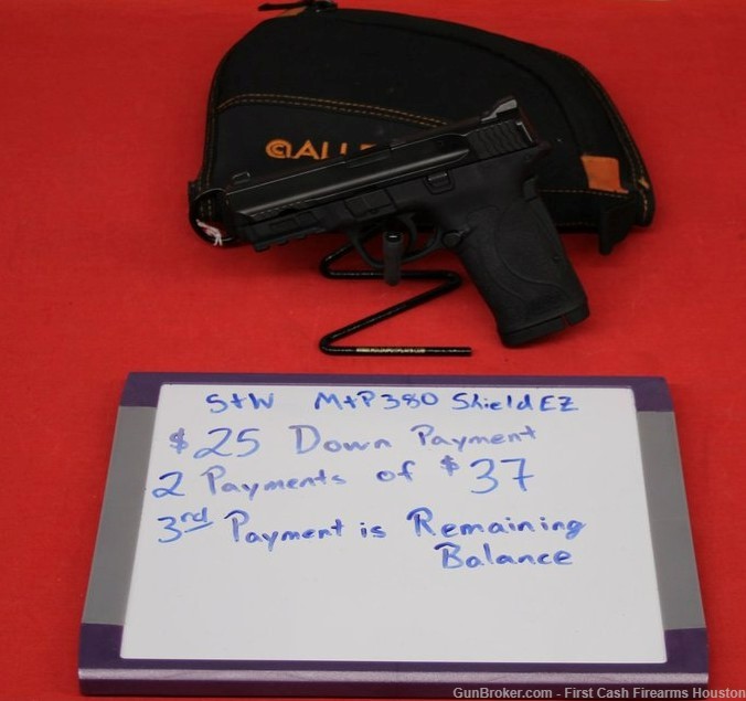 Smith & Wesson, M&P 380 Shield EZ M2.0, .380 acp, Used, LAYAWAY TODAY-img-0