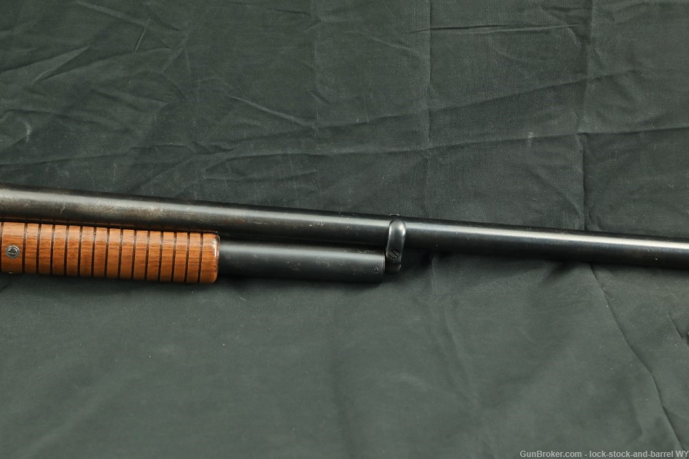 Winchester Model 1897 Solid Frame 30" FULL 12 GA Pump Shotgun, 1899 C&R-img-6