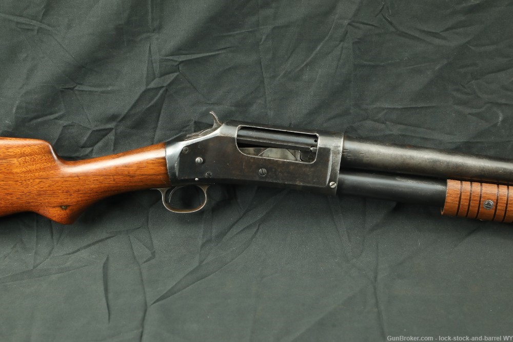 Winchester Model 1897 Solid Frame 30" FULL 12 GA Pump Shotgun, 1899 C&R-img-4
