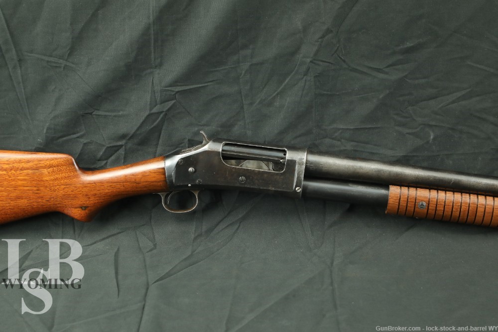 Winchester Model 1897 Solid Frame 30" FULL 12 GA Pump Shotgun, 1899 C&R-img-0