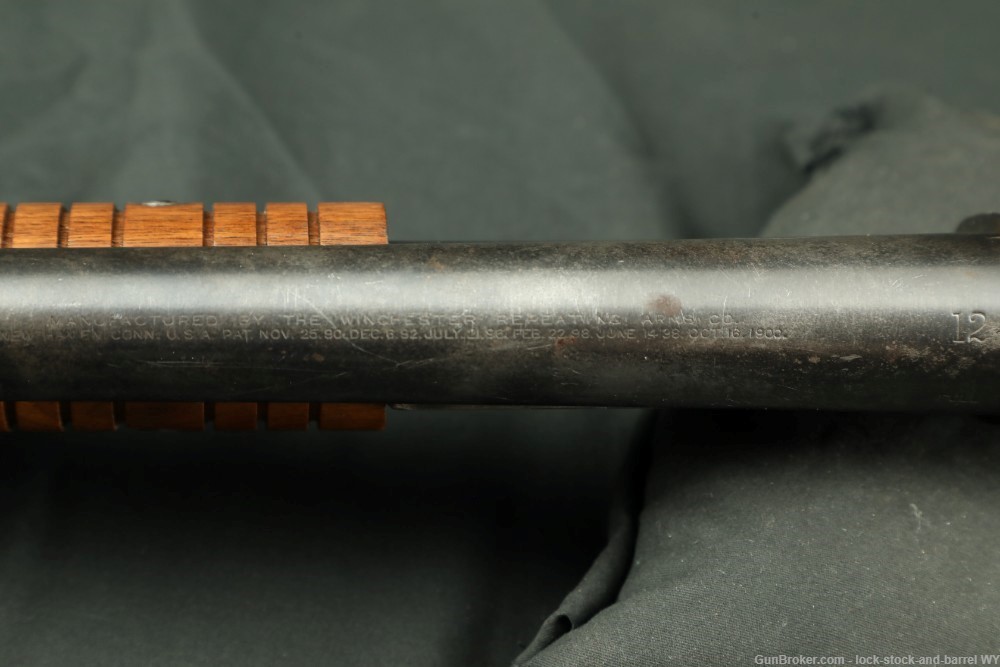 Winchester Model 1897 Solid Frame 30" FULL 12 GA Pump Shotgun, 1899 C&R-img-26
