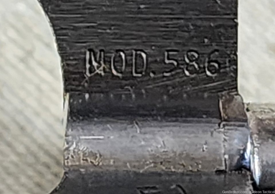 Police Trade Smith & Wesson Model 586 (No Dash) .357 Mag AAA Prefix S&W-img-3