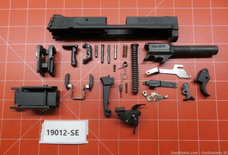 Smith & Wesson M&P 380 Shield EZ w/ Laser.380 Auto Repair Parts #19012-SE-img-0