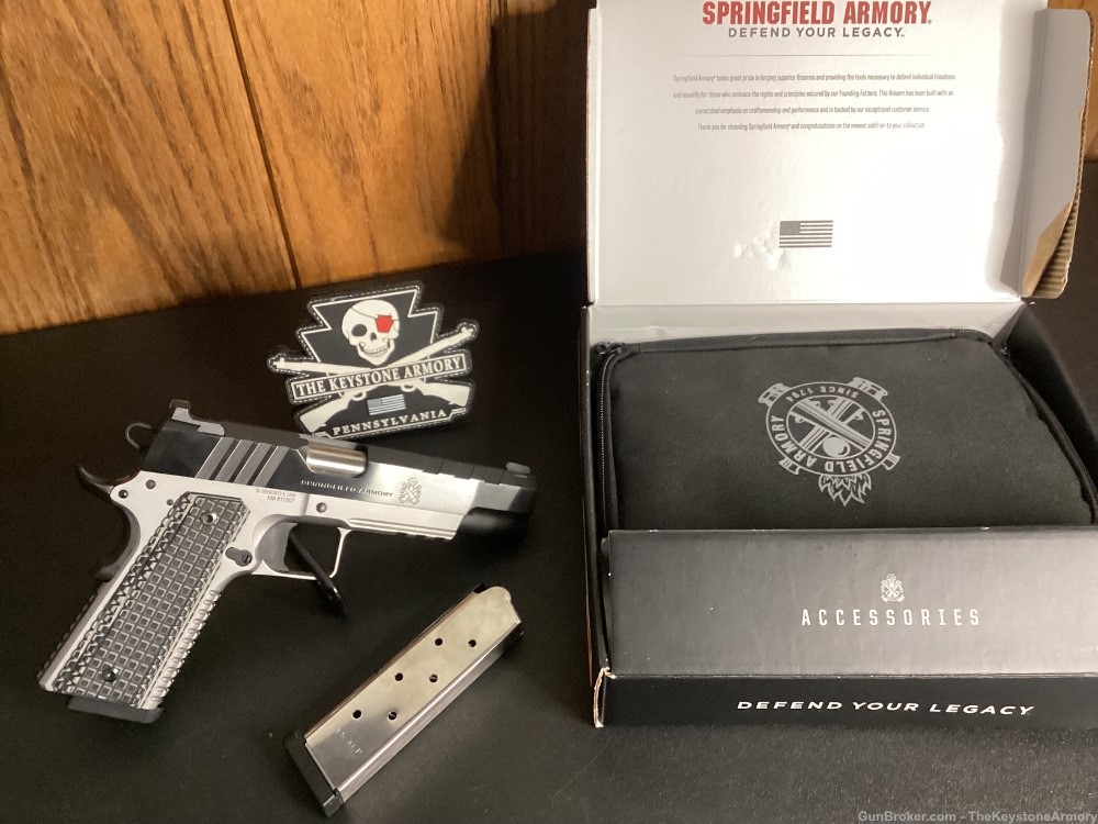 Springfield Armory Emissary 45acp used with everything as new-img-2