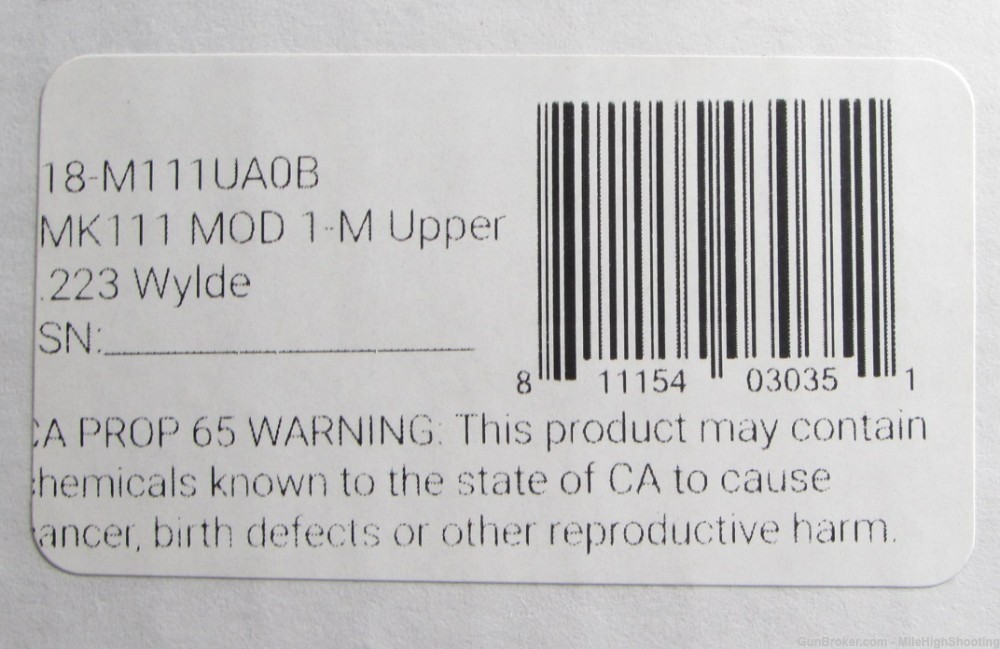 Police Trade-In: Primary Weapon Systems(PWS) MK111 MOD 1-B 11.25" 223 Wylde-img-27