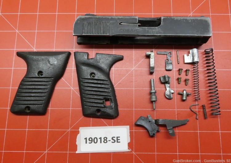 Cobra FS380 .380 ACP Repair Parts #19018-SE-img-0