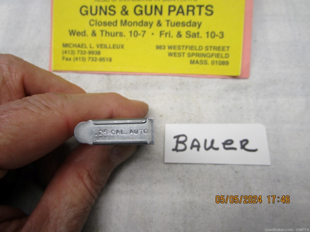 Bauer .25 caliber clip.-img-1