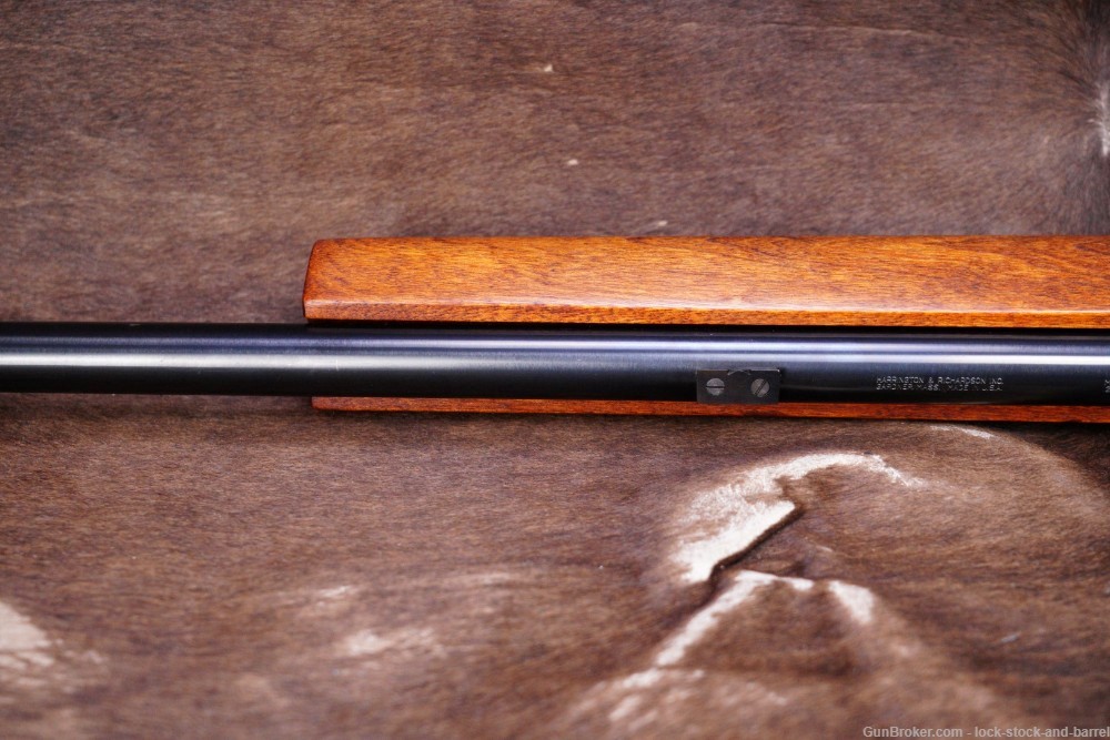 CMP U.S. Marked H&R Model M12 M-12 .22 Long Rifle LR Single Shot Rifle 1981-img-17