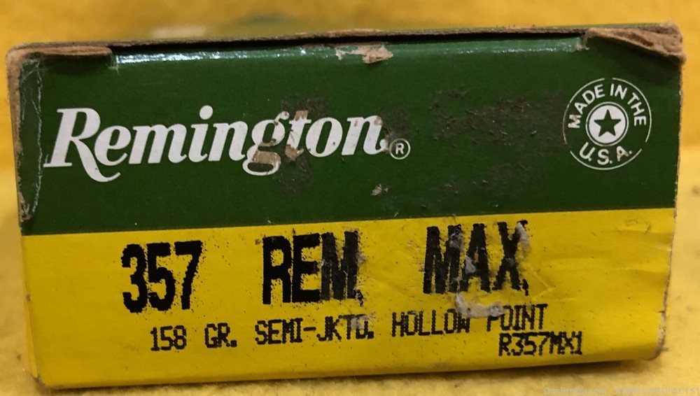 Remington 357 Rem. Max 158 gr. SJHP 20 rounds NO CC FEES-img-0