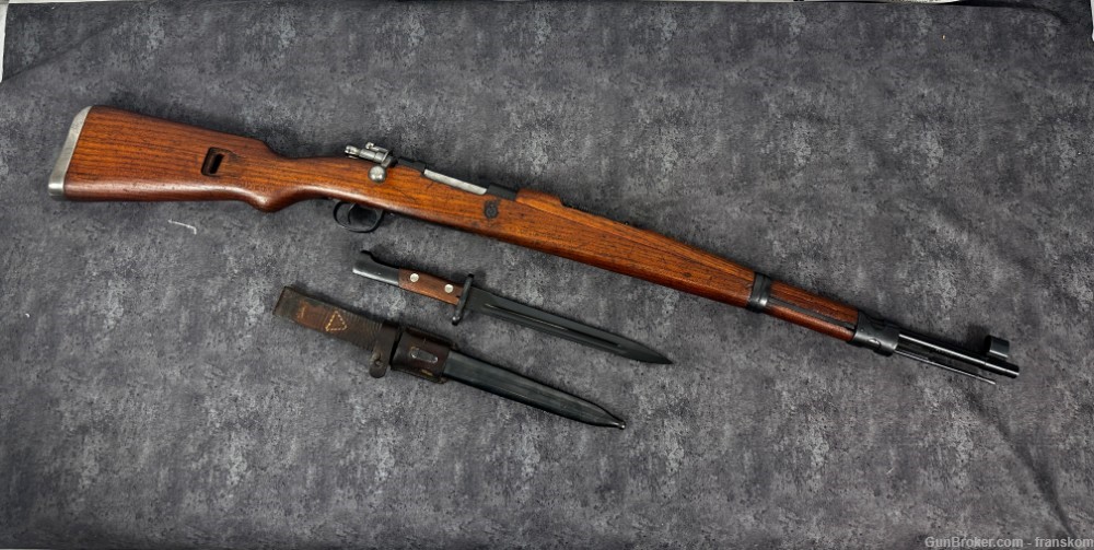 Exceptional Yugo M48 Mauser - K98 in 8 MM with 23" Barrel & Bayonet.-img-0