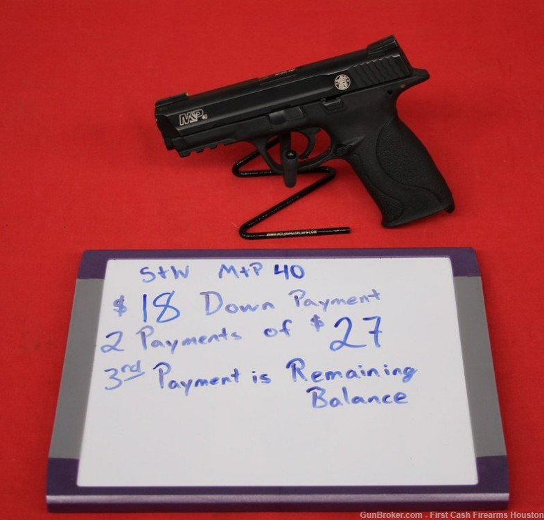 Smith & Wesson, M&P 40, No Magazine, .40, Used, LAYAWAY TODAY-img-0