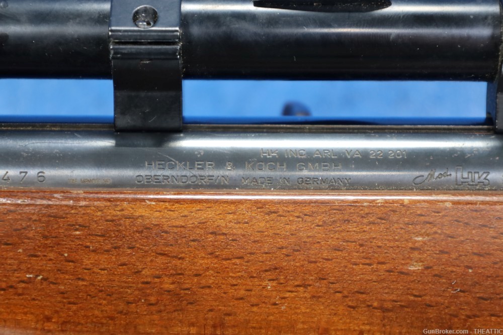 HECKLER & KOCH 270 22 LR BLOW BACK OPERATED SPORTING RIFLE MADE IN GERMANY-img-8