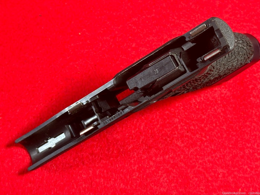 Glock 43 9mm 9x19 Custom Stippled Lower Pistol Frame w/ Magazine-img-3
