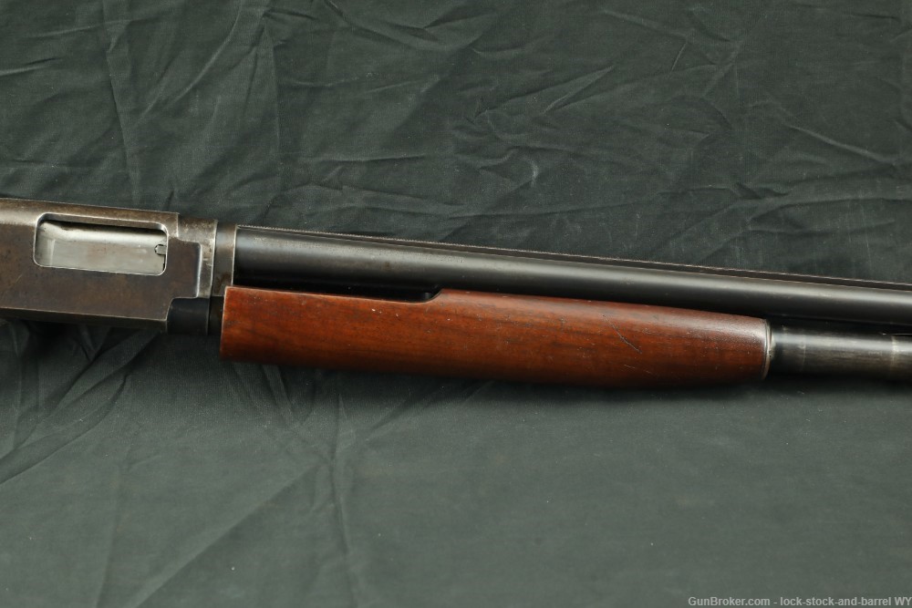 Winchester Model 12 1912 Solid Rib 30" Full 12 GA Pump Shotgun, 1931 C&R-img-5