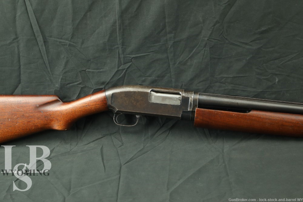 Winchester Model 12 1912 Solid Rib 30" Full 12 GA Pump Shotgun, 1931 C&R-img-0