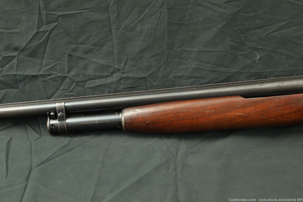 Winchester Model 12 1912 Solid Rib 30" Full 12 GA Pump Shotgun, 1931 C&R-img-9