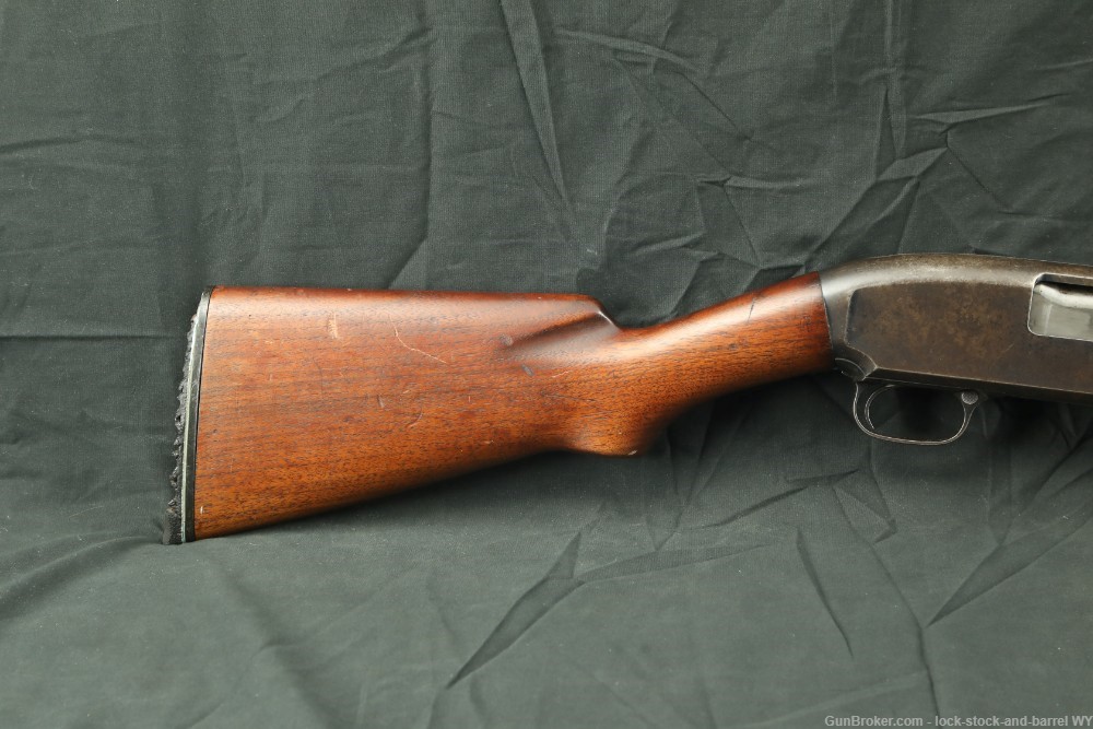 Winchester Model 12 1912 Solid Rib 30" Full 12 GA Pump Shotgun, 1931 C&R-img-3